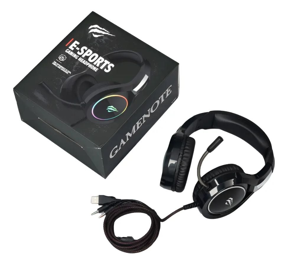 Audifonos Gaming Havit H2232d Luces Rgb