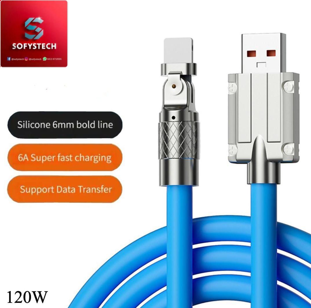 Super cable de carga rápida entrada lightning
