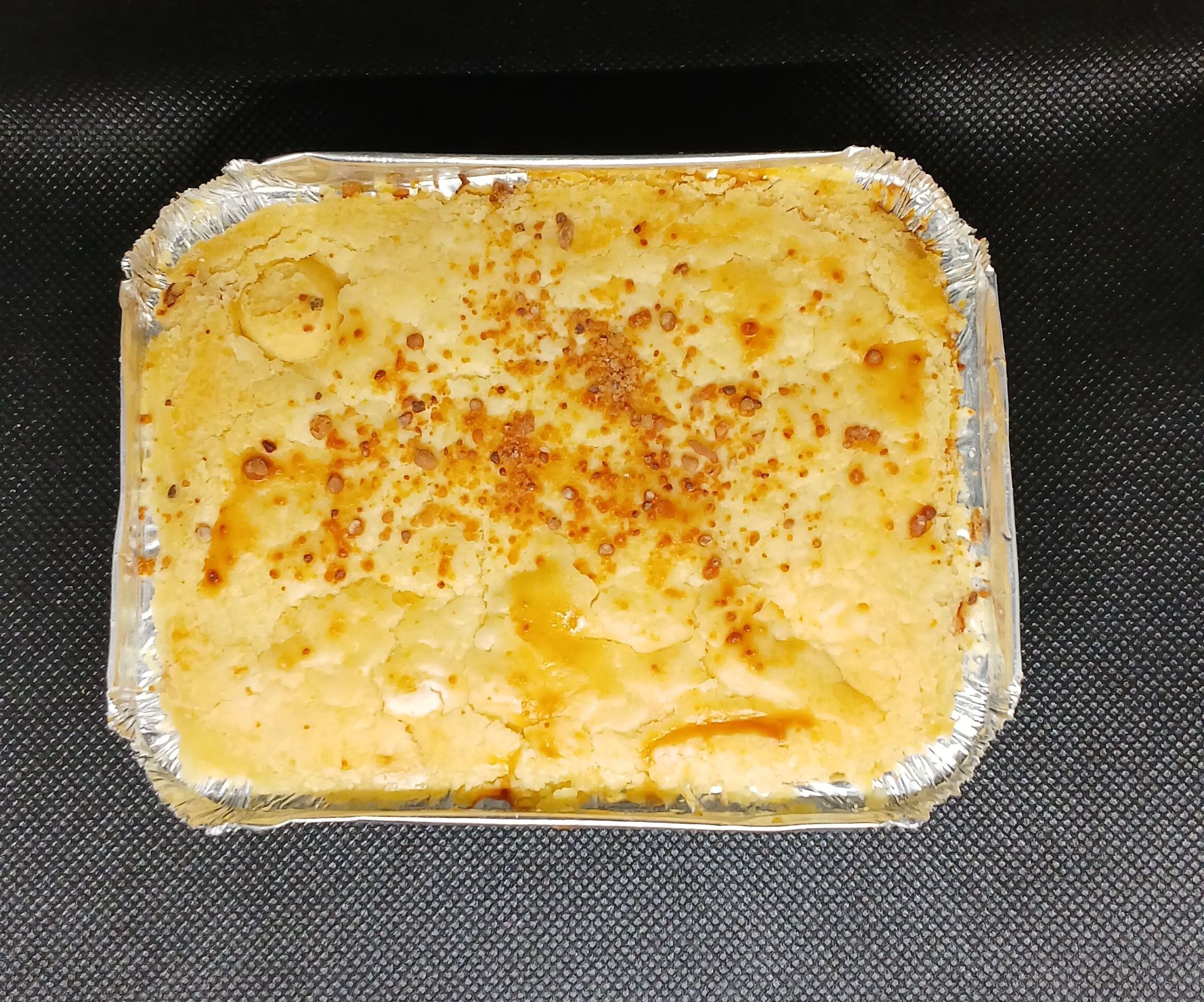 Empada frango com cheddar