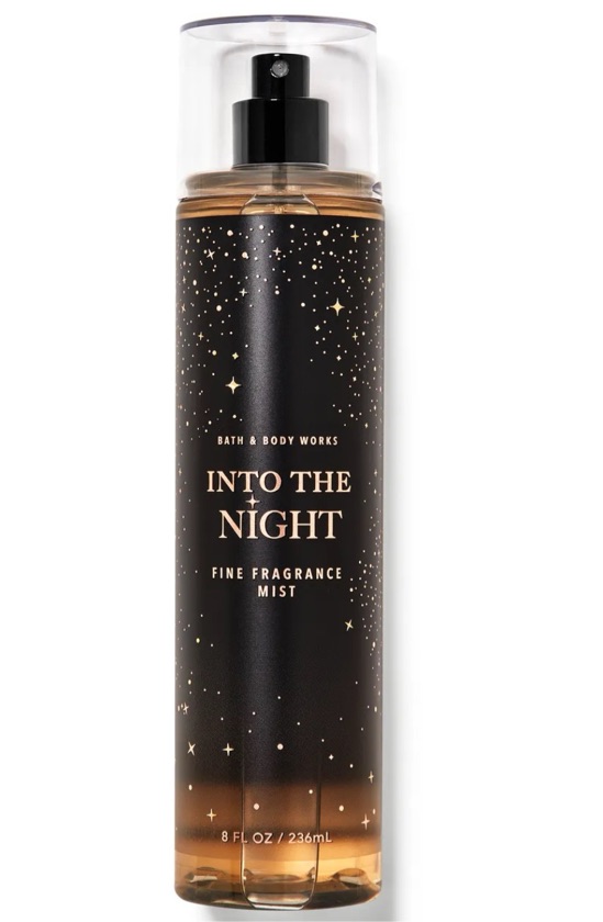 Into the night Body mist