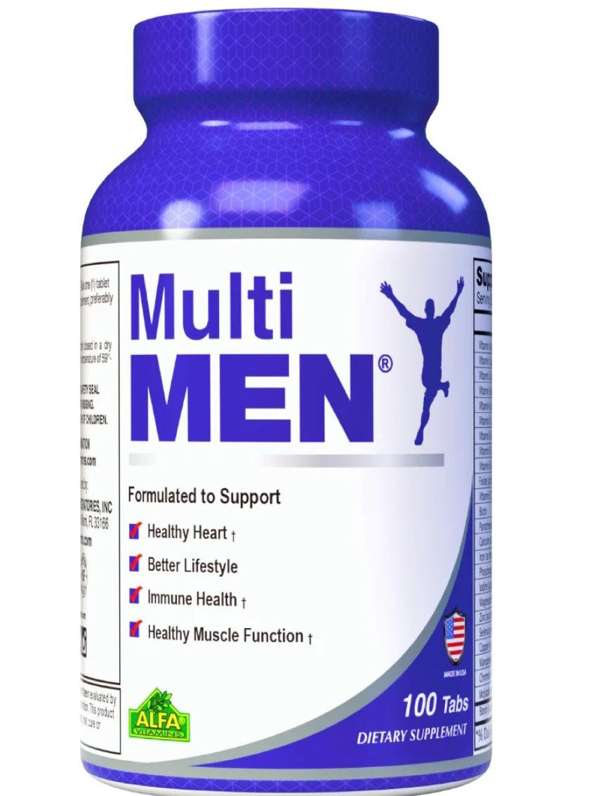 Multi men X100 TABLETAS ALFA