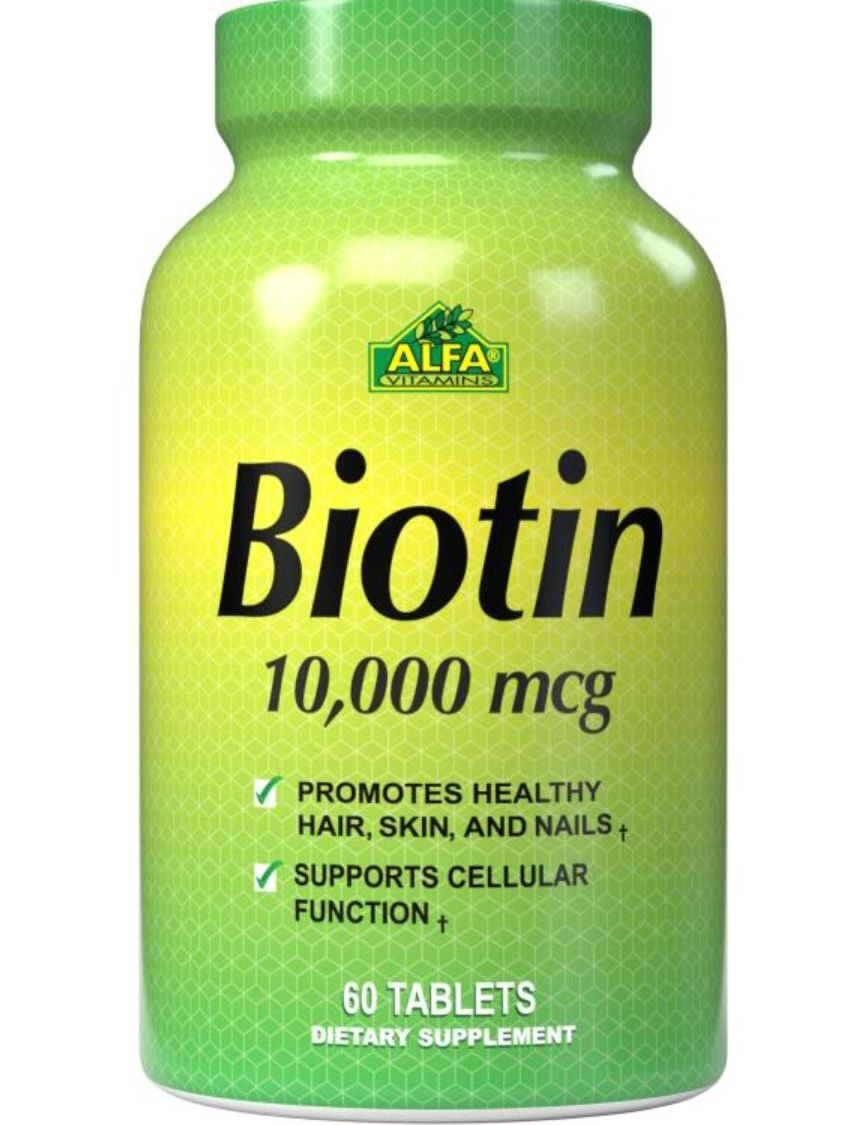 Biotin 10000mcg X60 TABLETAS ALFA