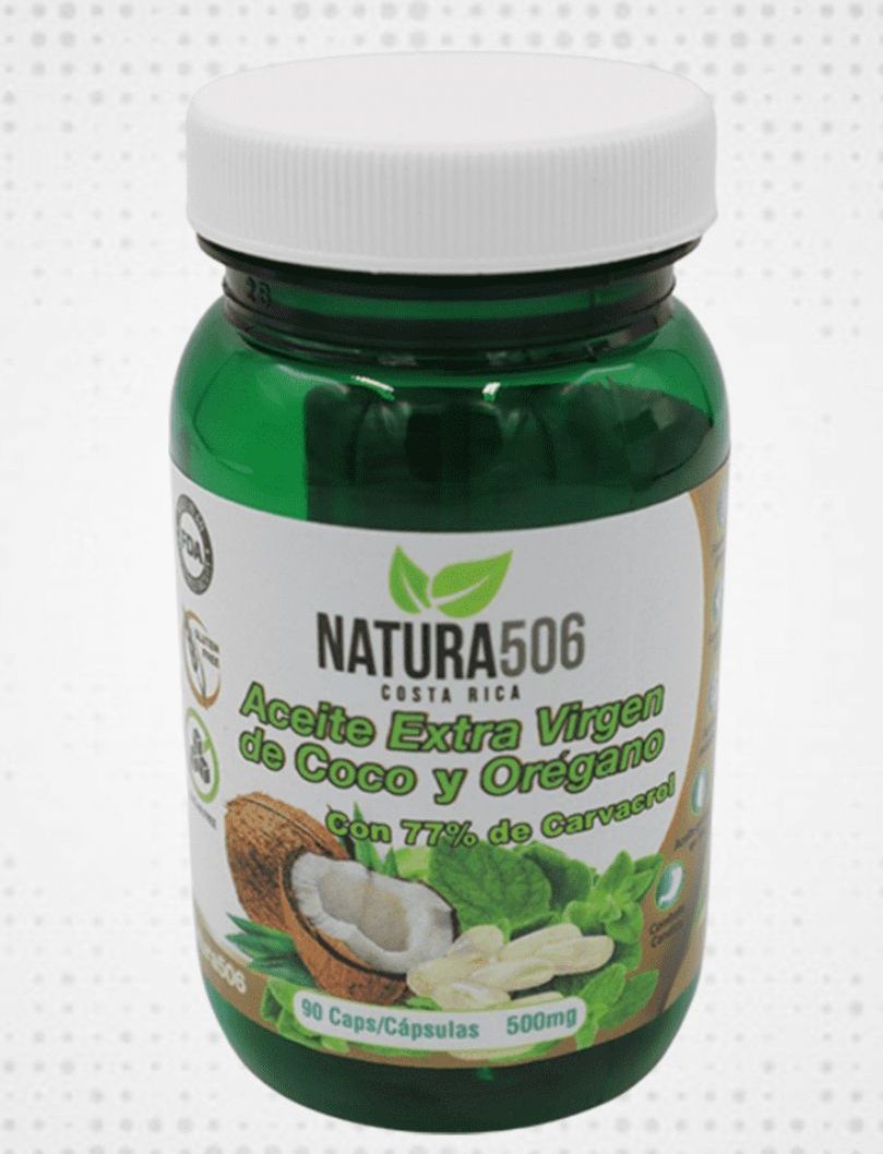 Aceite coco extra virgen y oregano X90 CAPSULAS NATURA 506