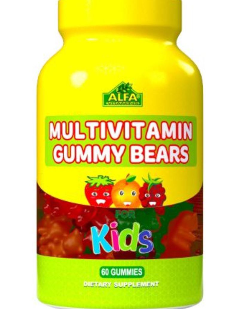 Gomitas multivitaminas para niños X60 GOMITAS ALFA