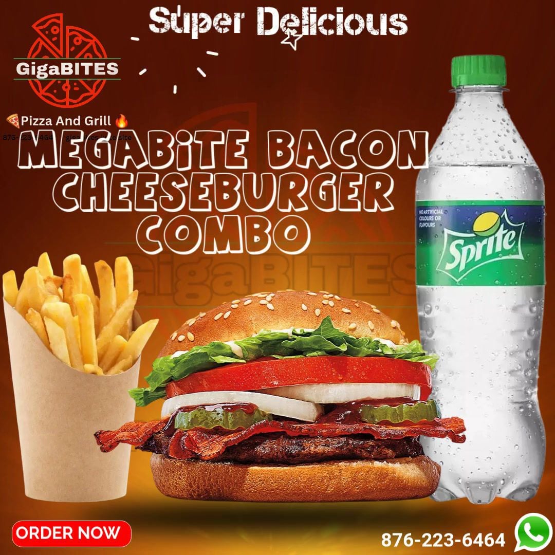 Cheeseburger Megabite Bacon COMBO