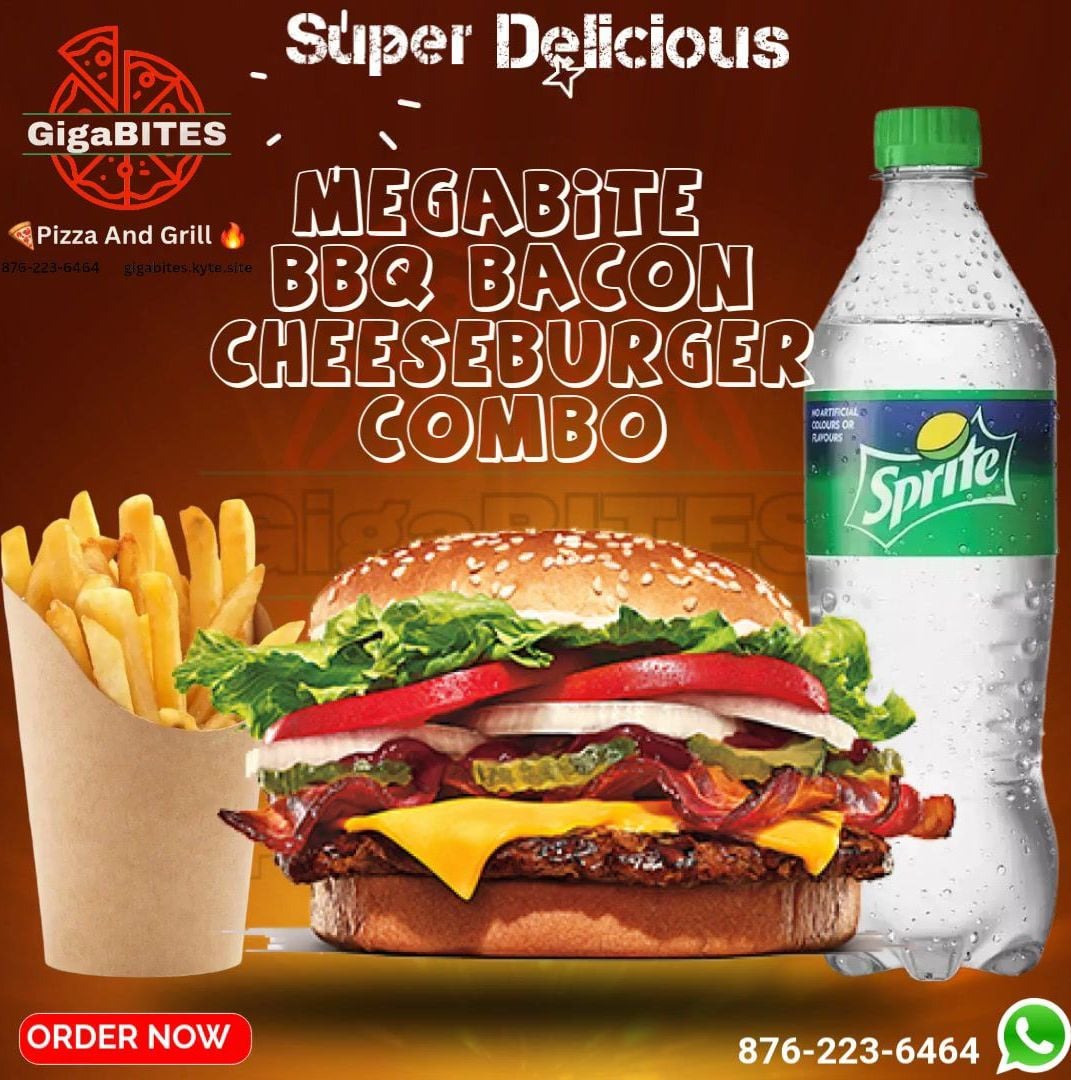 Cheeseburger Megabite BBQ Bacon COMBO