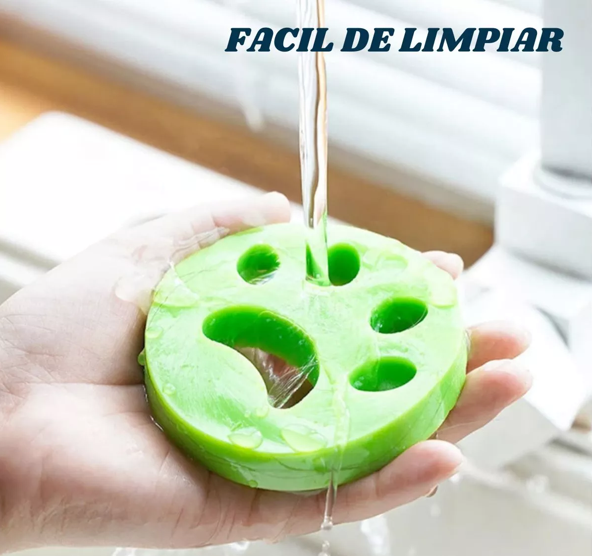 Atrapa pelos para lavadora