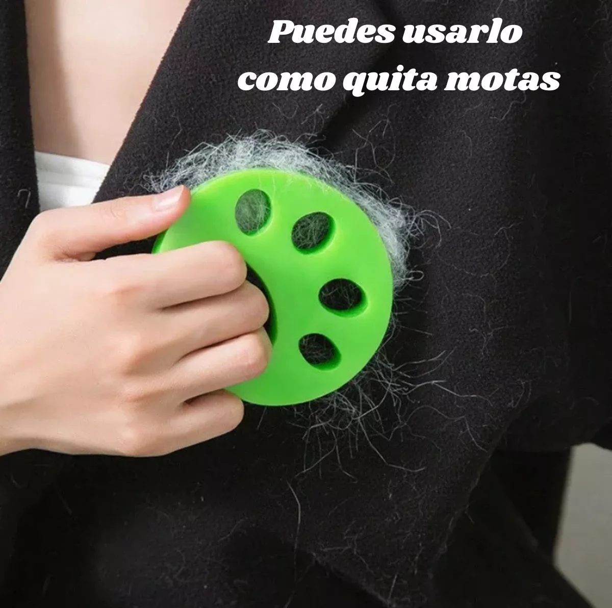 Atrapa pelos para lavadora