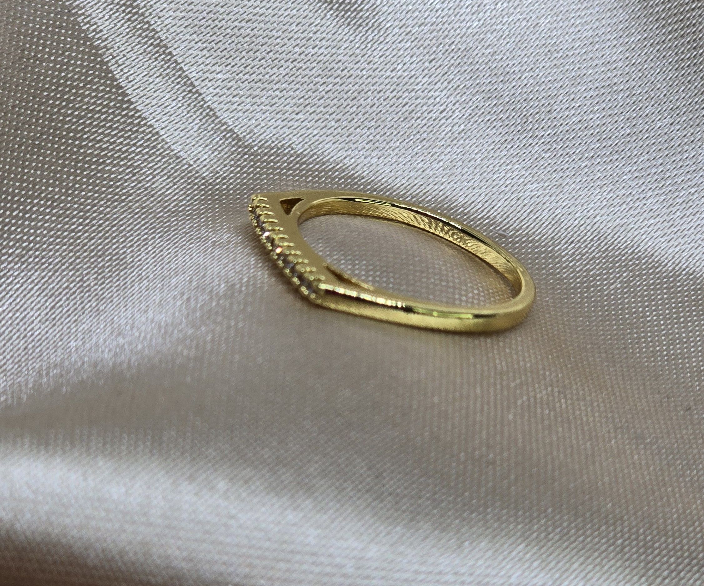 Anel Minimalista Zircônia