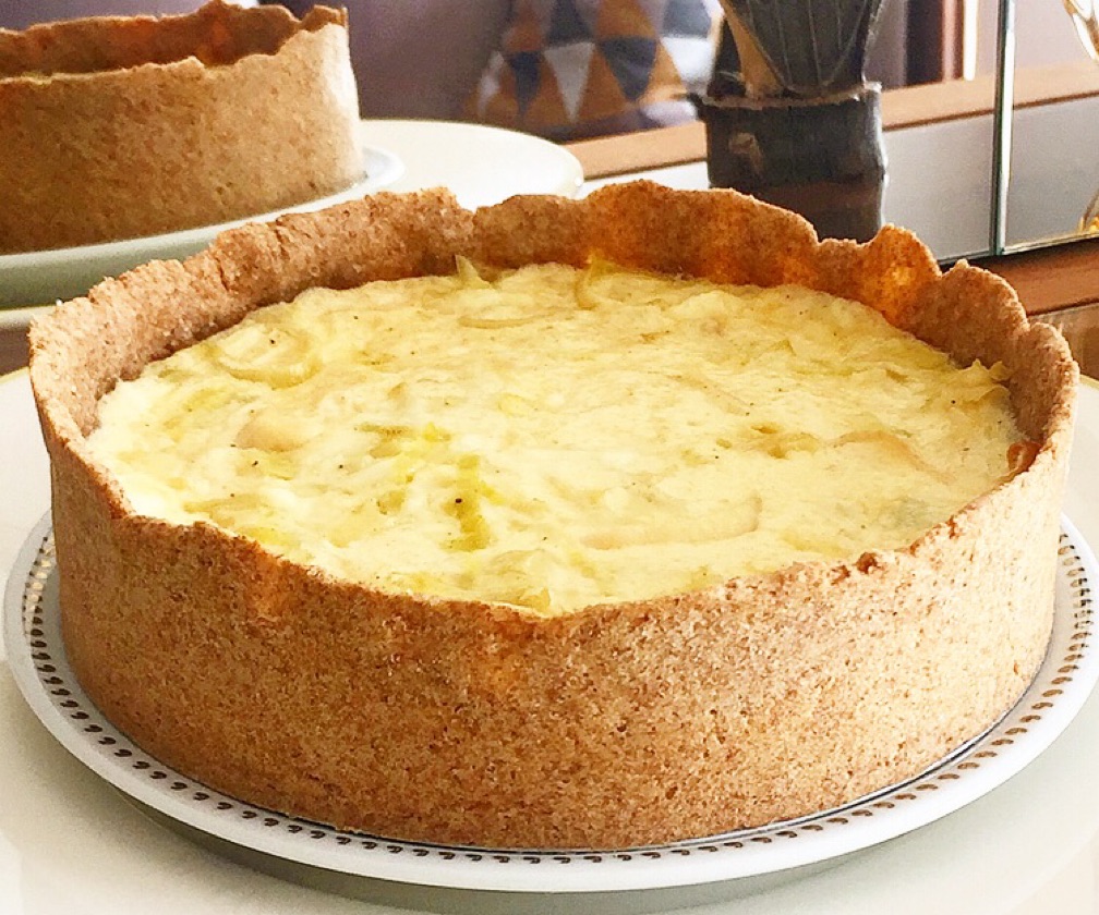 Quiche Porró (quiche de parmesão com alho poró) (cópia)