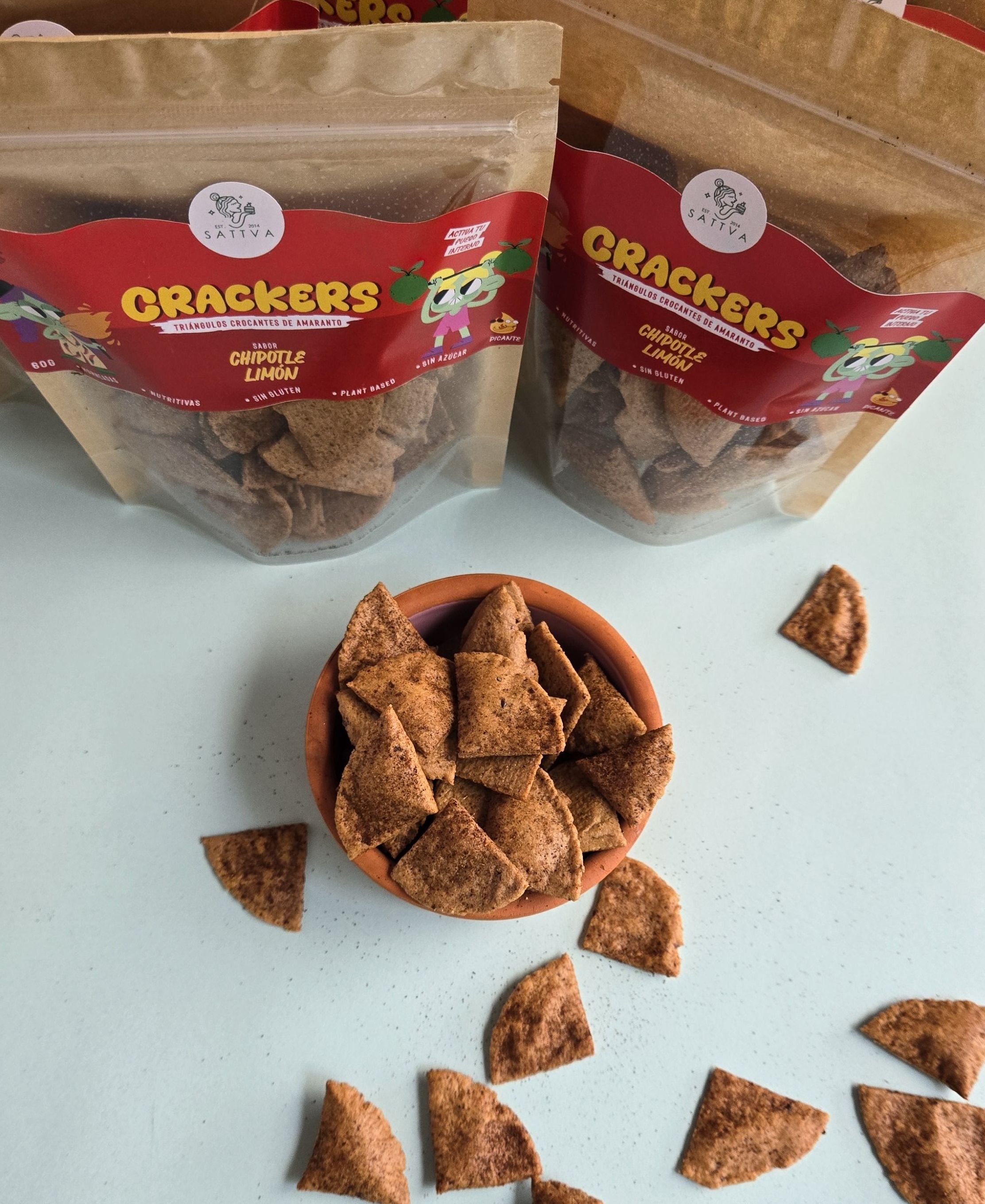 Crackers chipotle limón