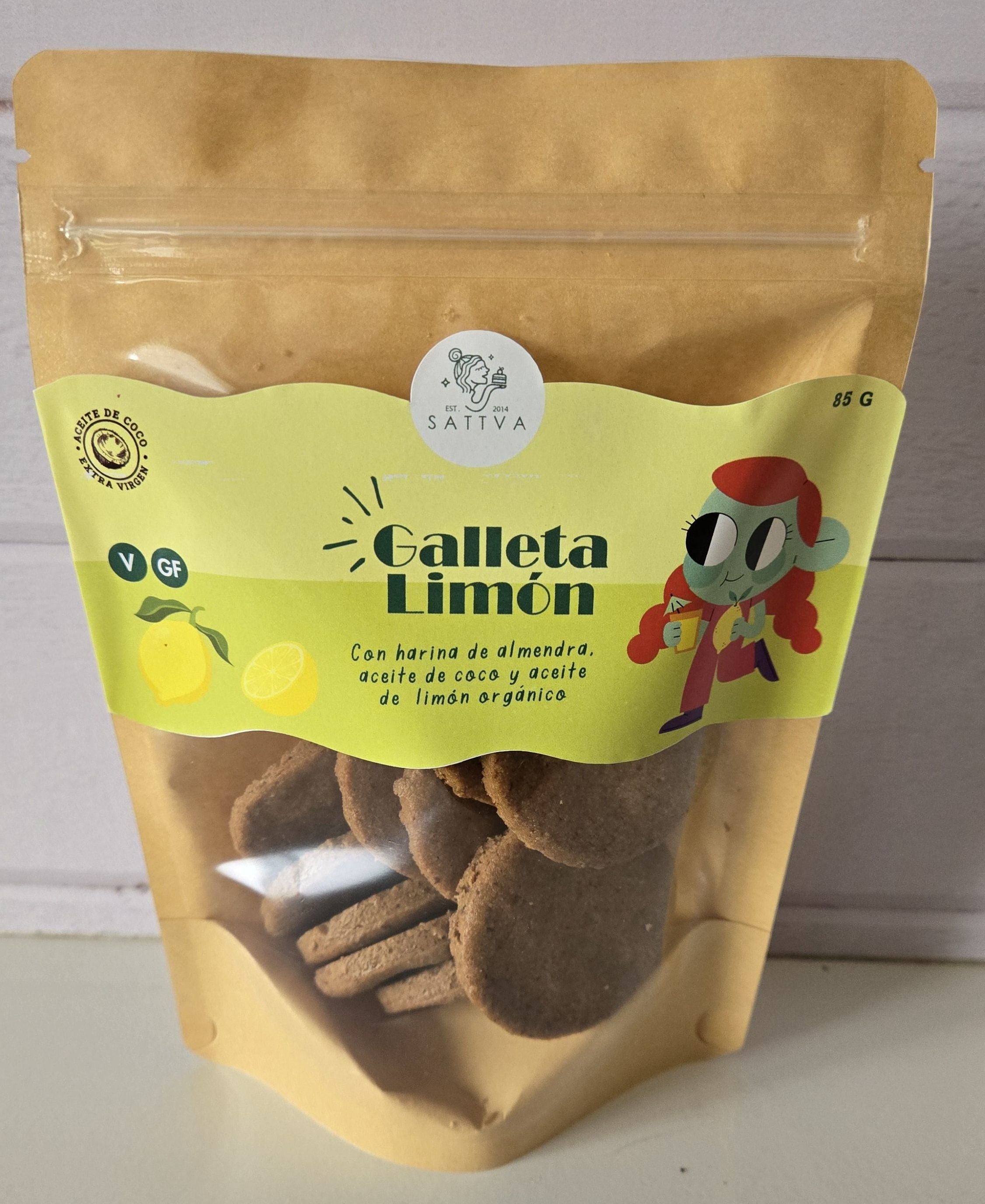 Galletas crocantes de Limón