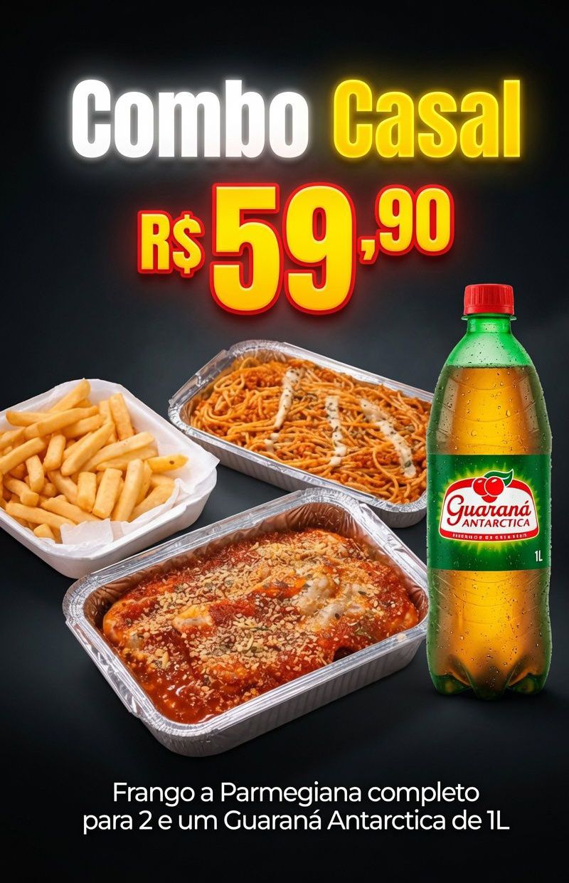 Combo Parmegiana + guaraná 1l