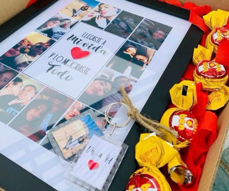 Cuadro Personalizado + Llavero compartido 💌♾️