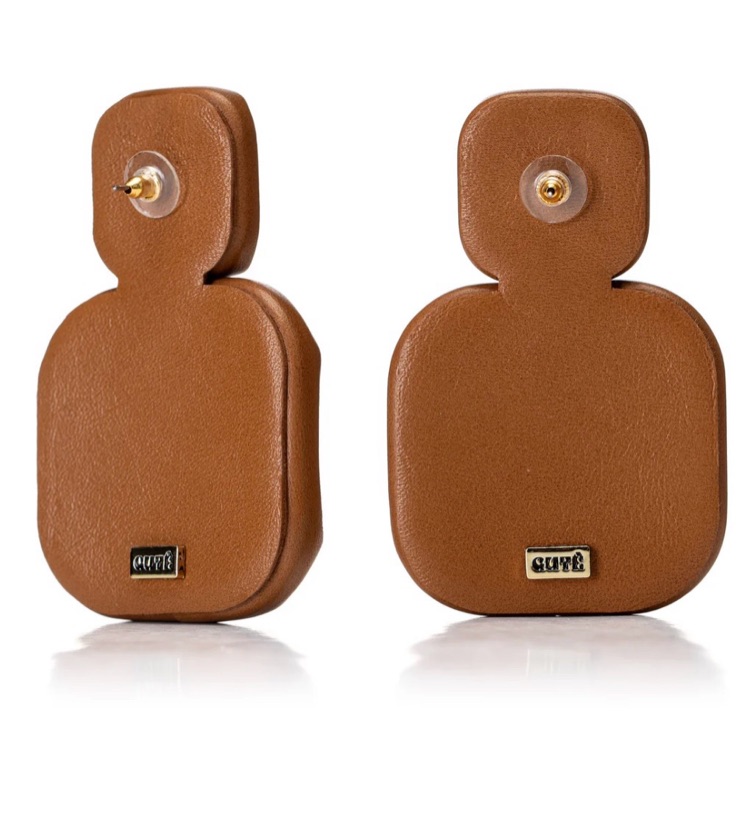 Brinco puffer G caramelo