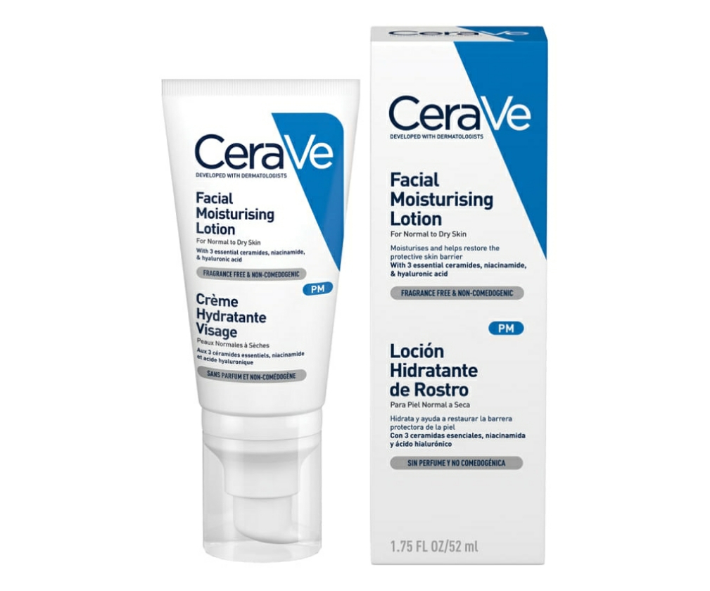 Cerave Locion Hidratante pm Rostro X 52 Ml