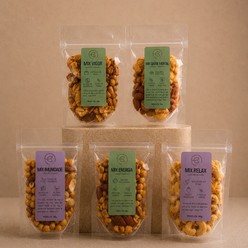 Pack Mixes Temperado & Salgado
