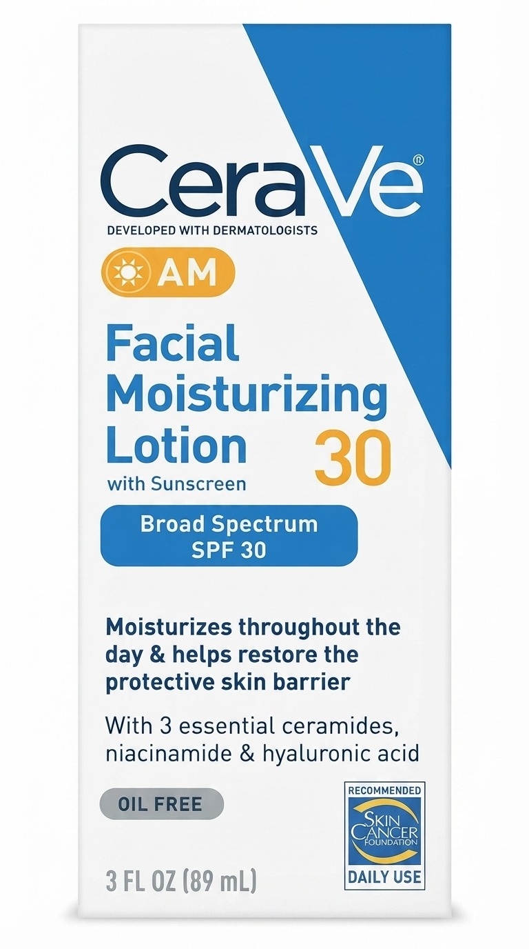 CeraVe AM Facial Moisturizing Lotion SPF 30