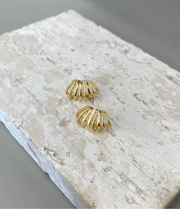 Brinco Ear Cuff Leque