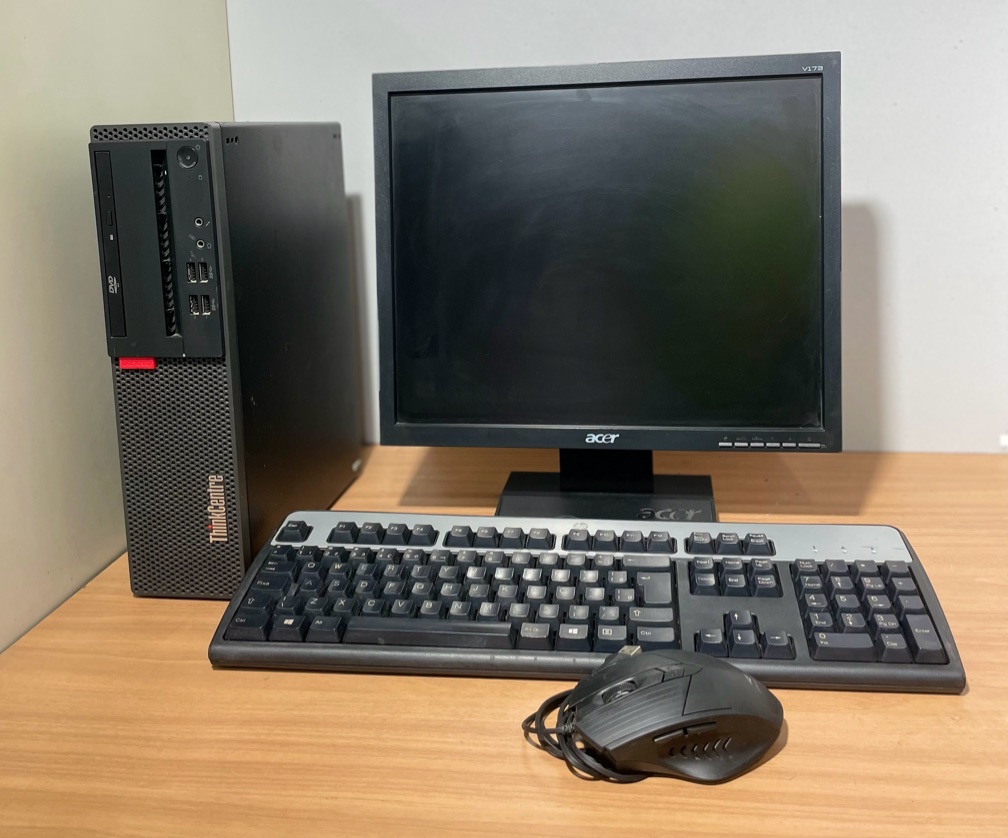 Computador Lenovo i5 7º geração / Monitor Acer 17 CLD.