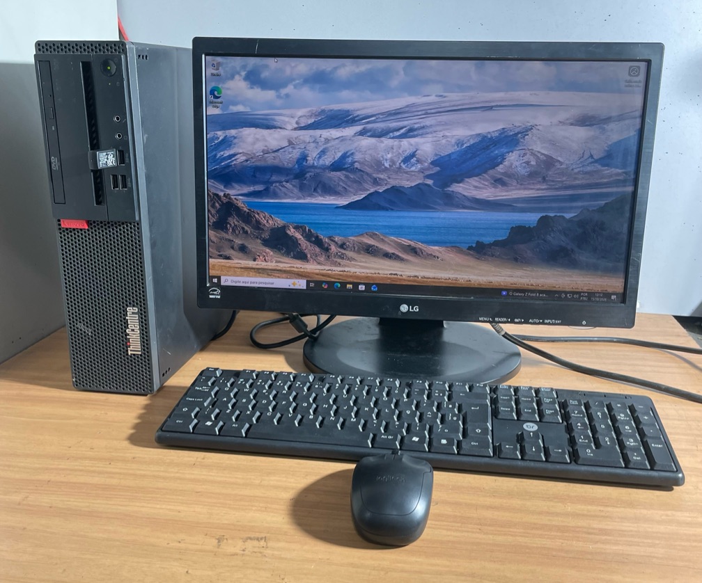 Computador Lenovo i5 7° geração /Monitor LG 19"