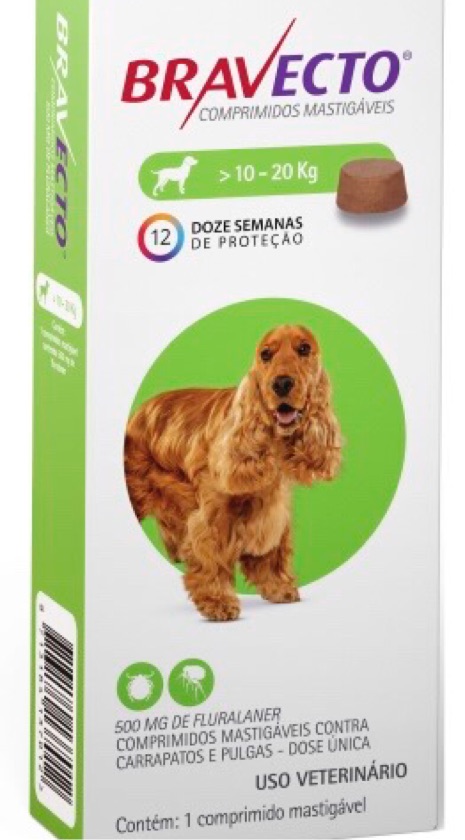 BRAVECTO™ (10 a 20 Kg.)