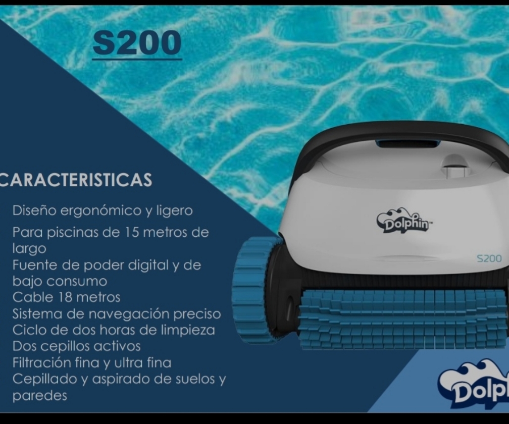 Robot limpiador dolphin