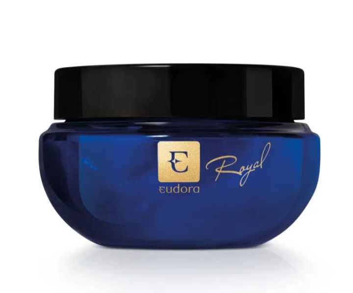Creme Acetinado Desodorante Hidratante Corporal Eudora Royal 250g