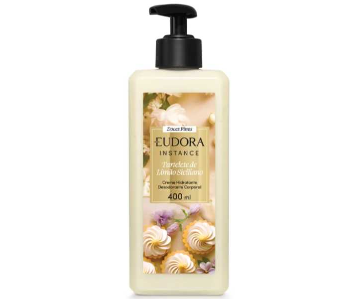 Creme Hidratante Desodorante Corporal Instance Tartelete de Limão Siciliano 400ml