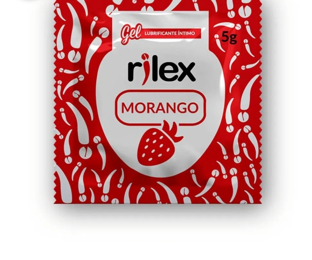 Gel lubrificante Íntimo 5g - Morango