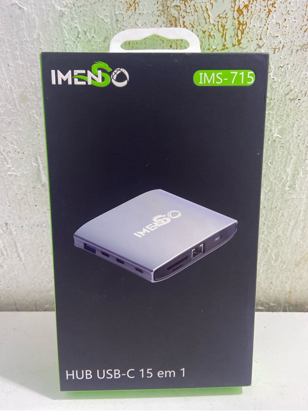 IMS-715 HUB USB-C 15 em 1