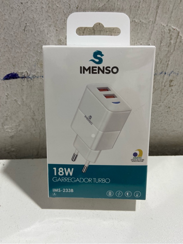 IMS-233B TOMADA 18w 2 USB