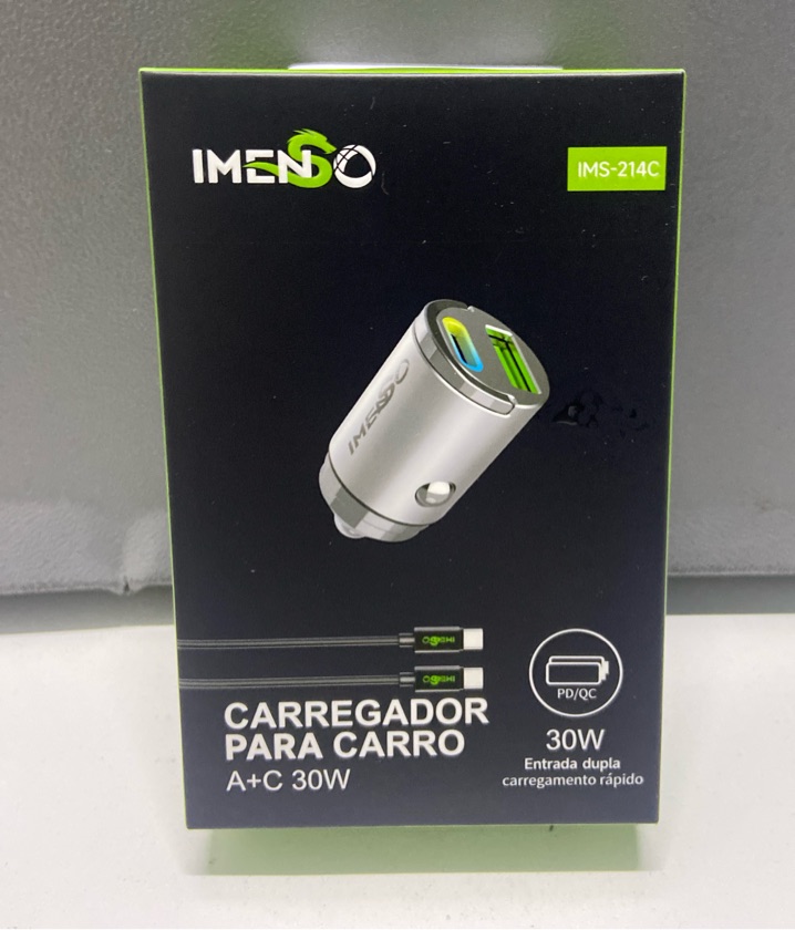 IMS-214C CARREGADOR VEICULAR