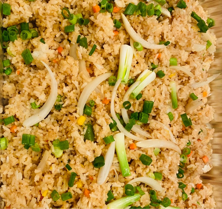Fried Rice bbq pork, chicken, shrimp, Chinese sausage