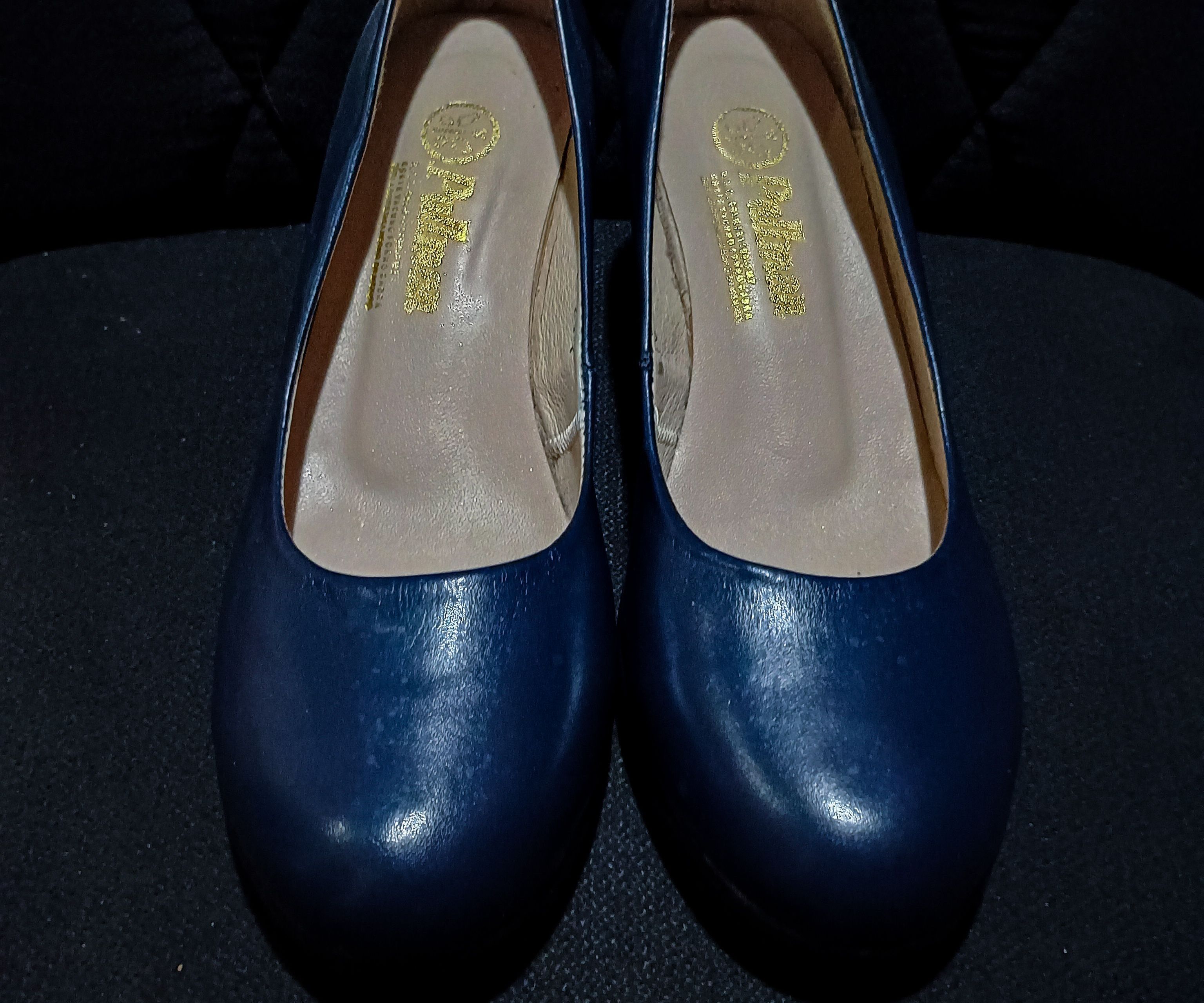 Tacones Azules Modare Talla 4.5 MX