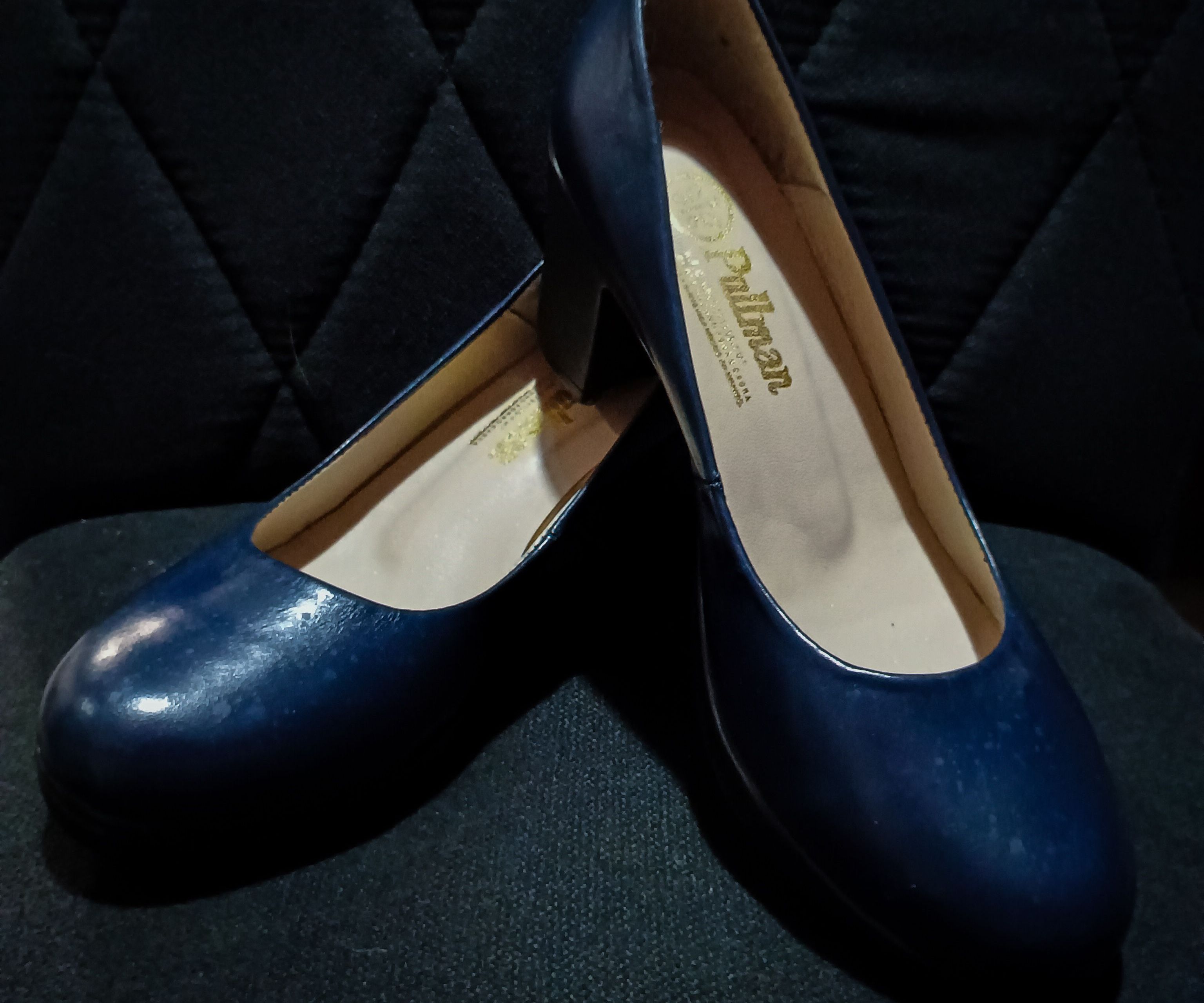 Tacones Azules Modare Talla 4.5 MX