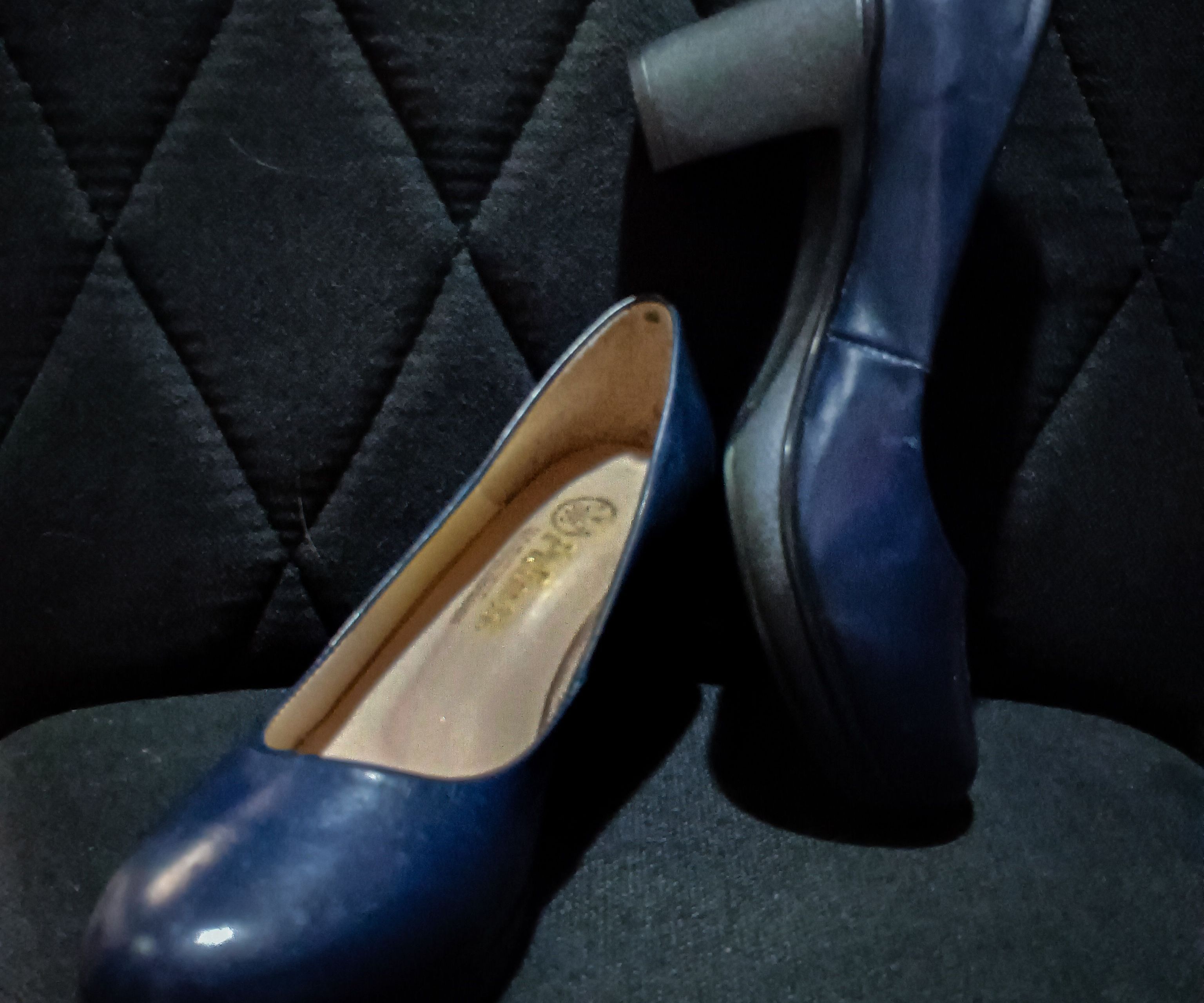 Tacones Azules Modare Talla 4.5 MX