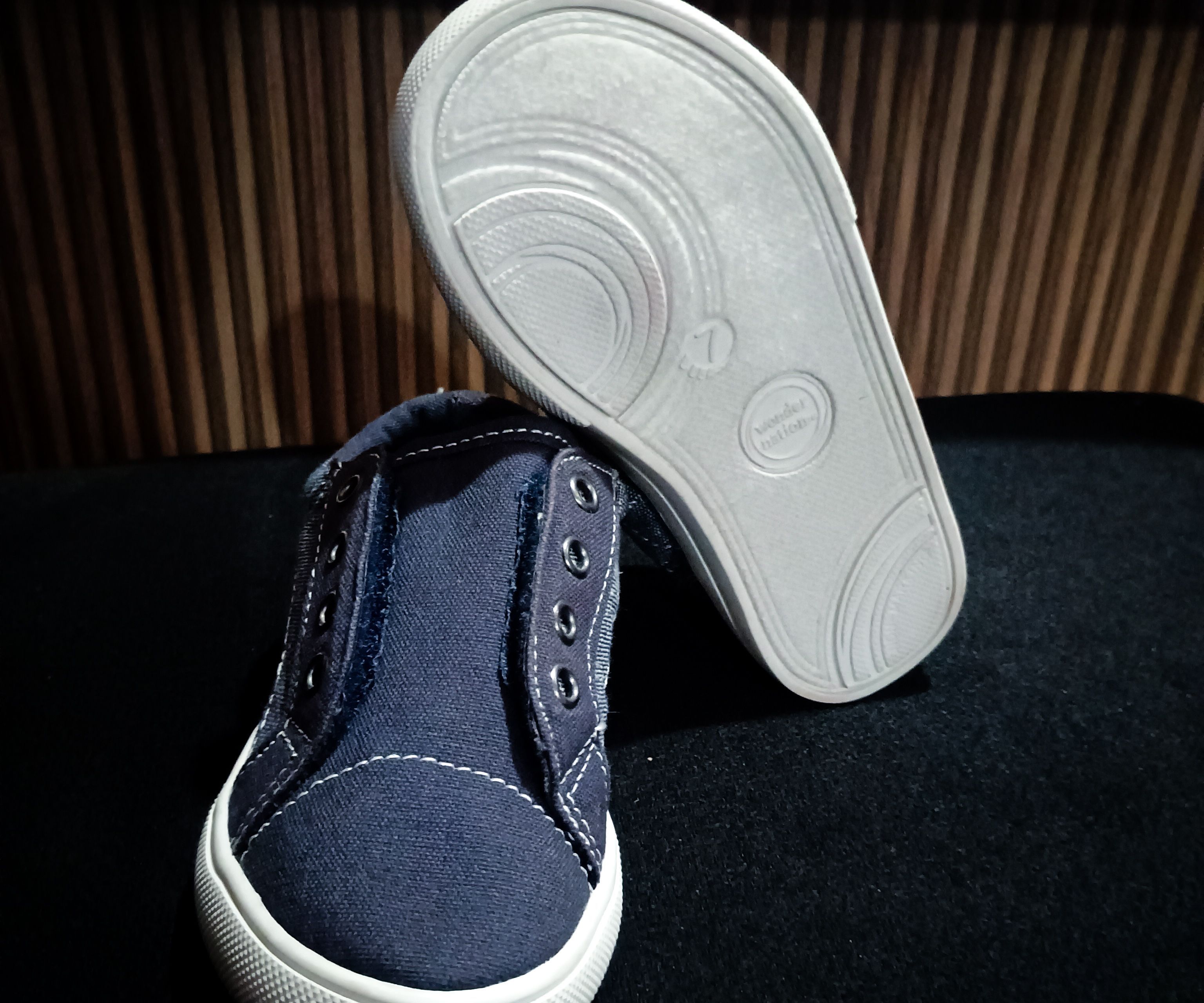 Tenis Wonder Nation Azules Talla 15 MX