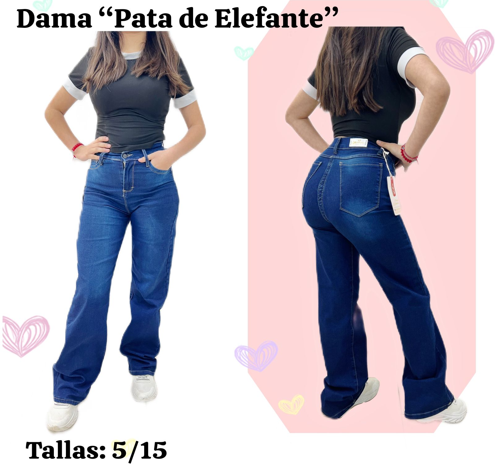 Pantalon pata elefante 285