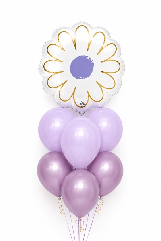 Bouquet de Globos para Mamá | Flor Margarita gigante