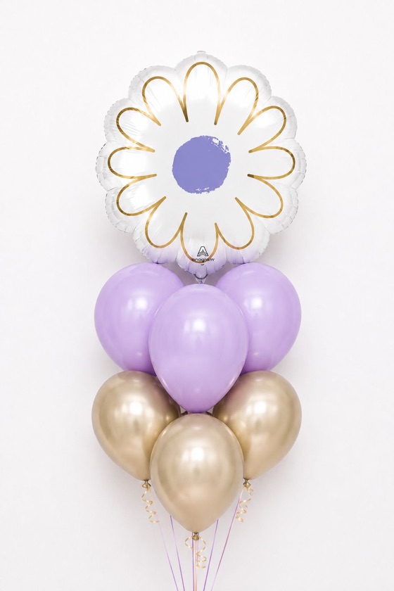Bouquet de Globos para Mamá | Flor Margarita gigante