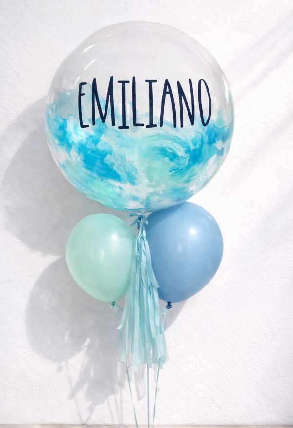 Globo gigante personalizado para bebé | Baby Boy