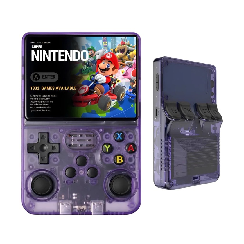 Consola de Videojuegos Pórtatil R36s con más de 1000 Juegos de Variadas Plataformas (más de 15) Desde Atari Nintendo Playstation hasta Sega Dreamcast