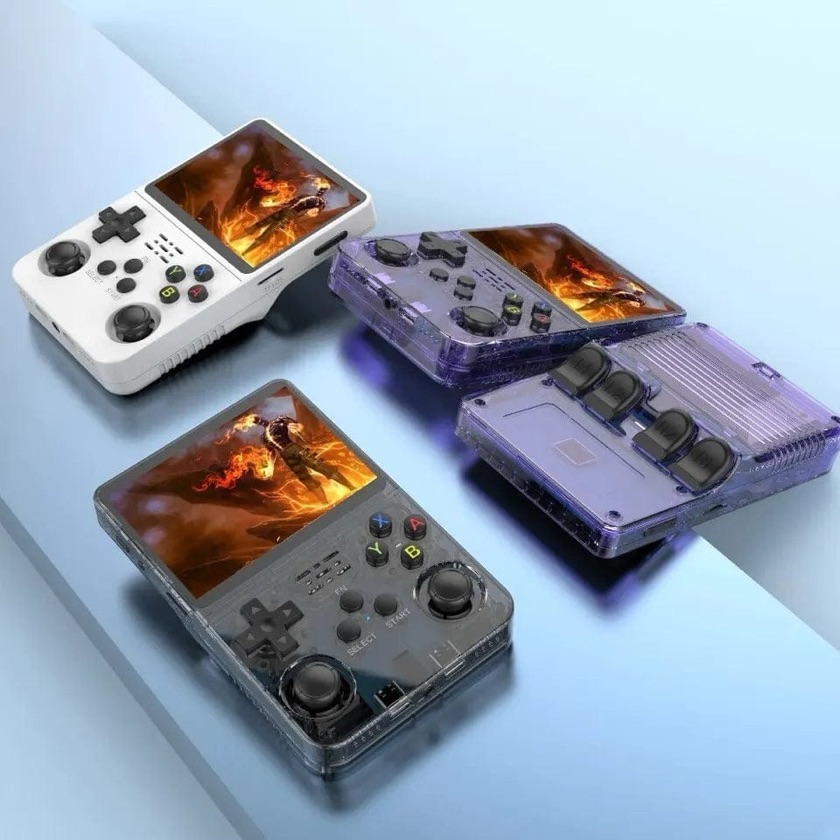 Consola de Videojuegos Pórtatil R36s con más de 1000 Juegos de Variadas Plataformas (más de 15) Desde Atari Nintendo Playstation hasta Sega Dreamcast