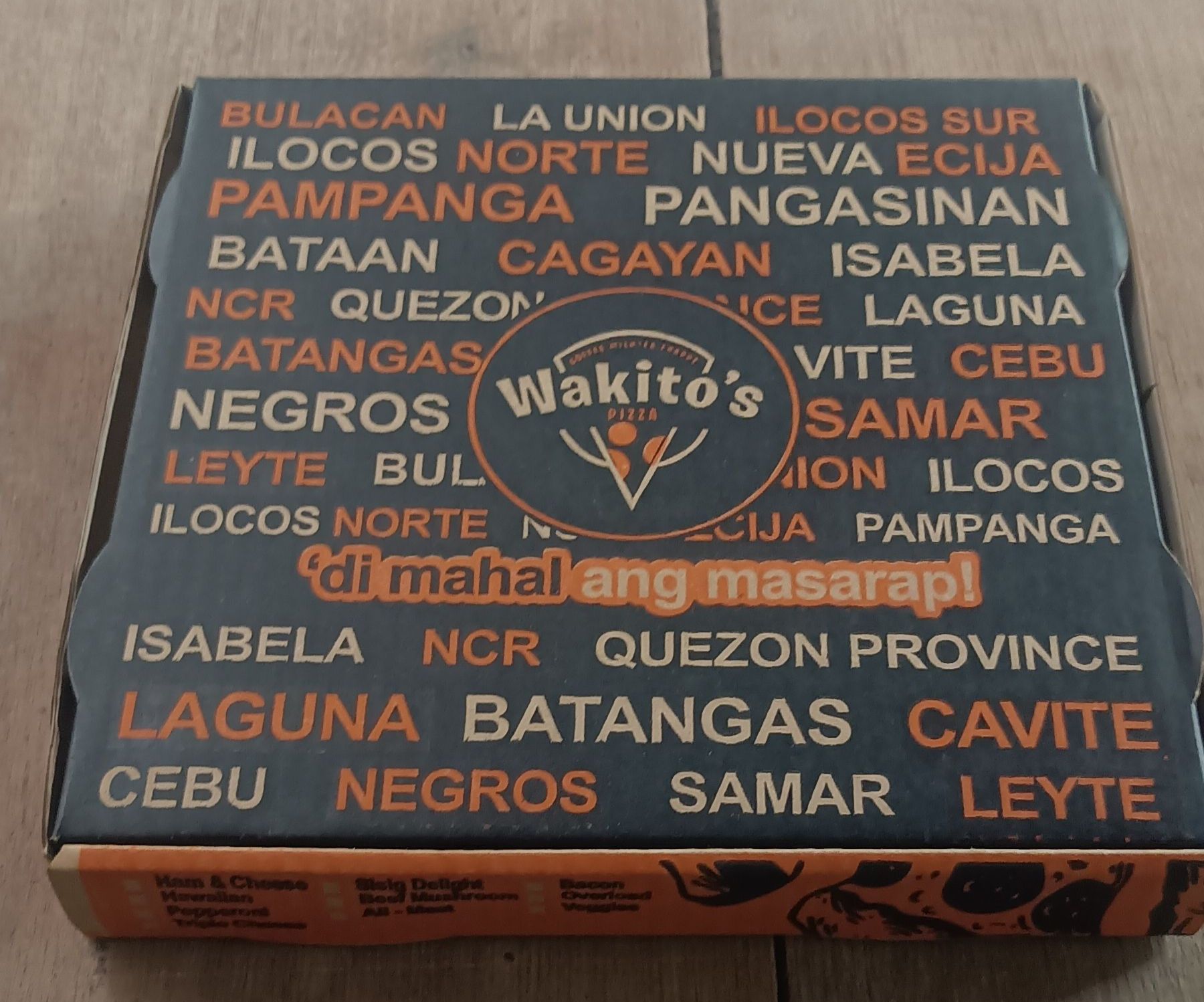 Wakito's Ham & Cheese Pizza π
