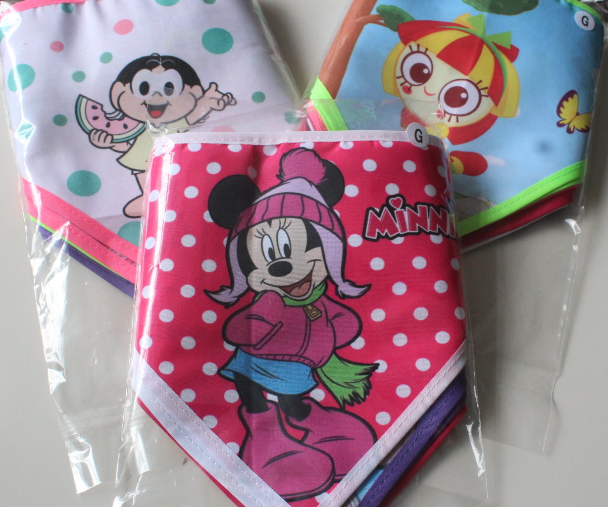Bandanas G - Fêmeas - Pacote com 10
