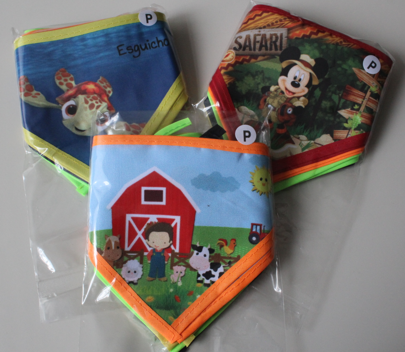 Bandanas P - Macho - Pacote com 10