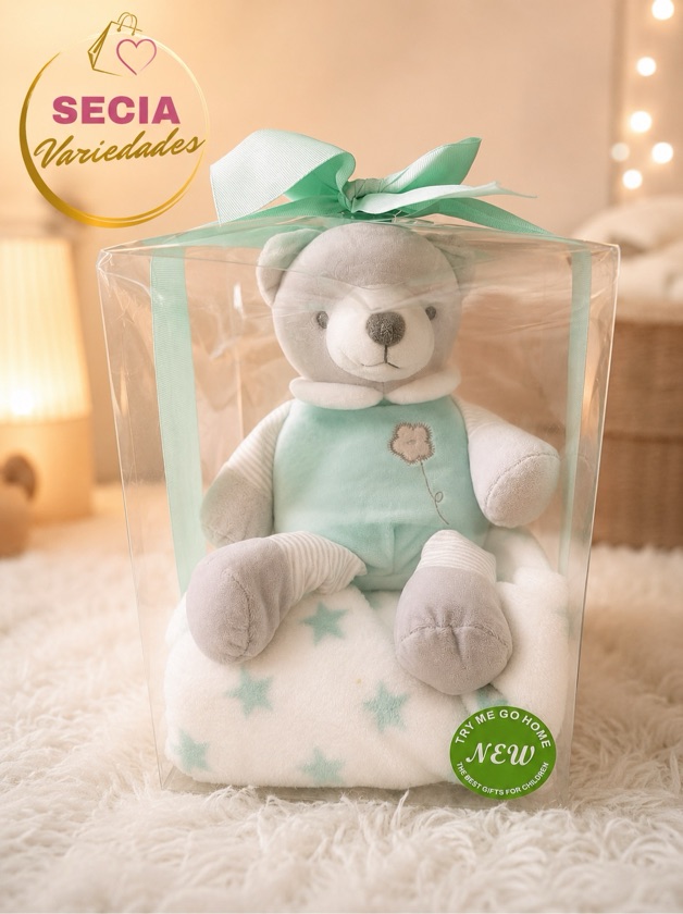 Set de Peluchito + Sábana para Bebé