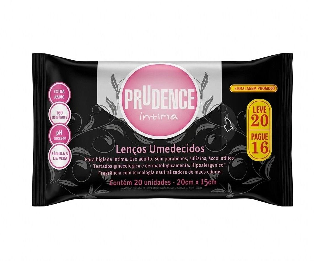 Lenço Umedecido íntimo