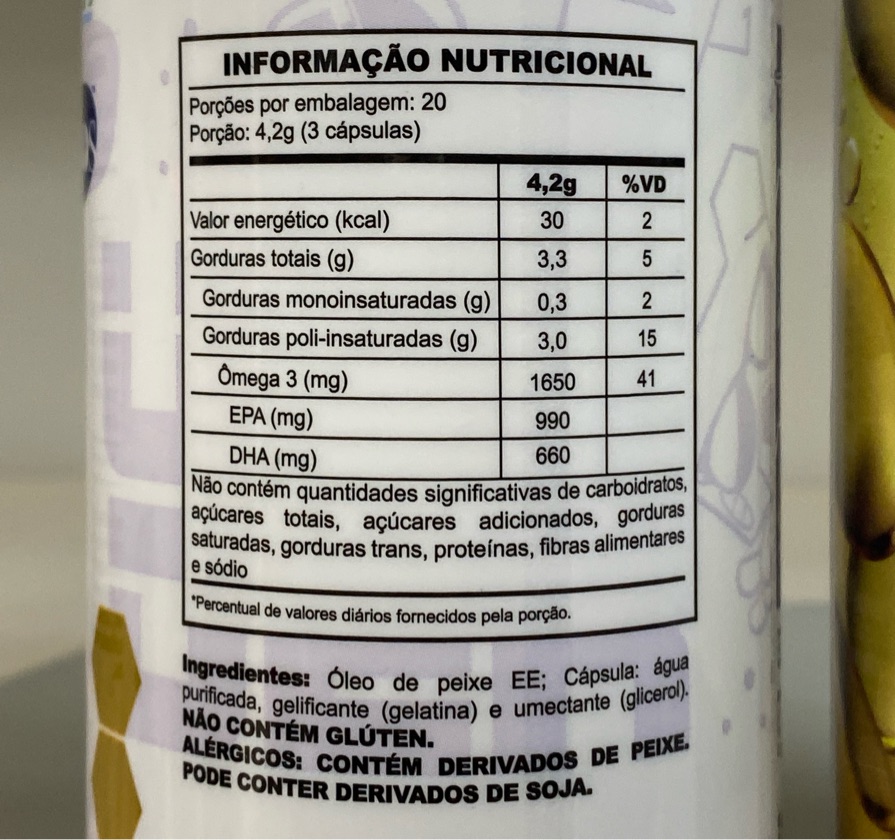 Omega 3 60cps UnderLabz